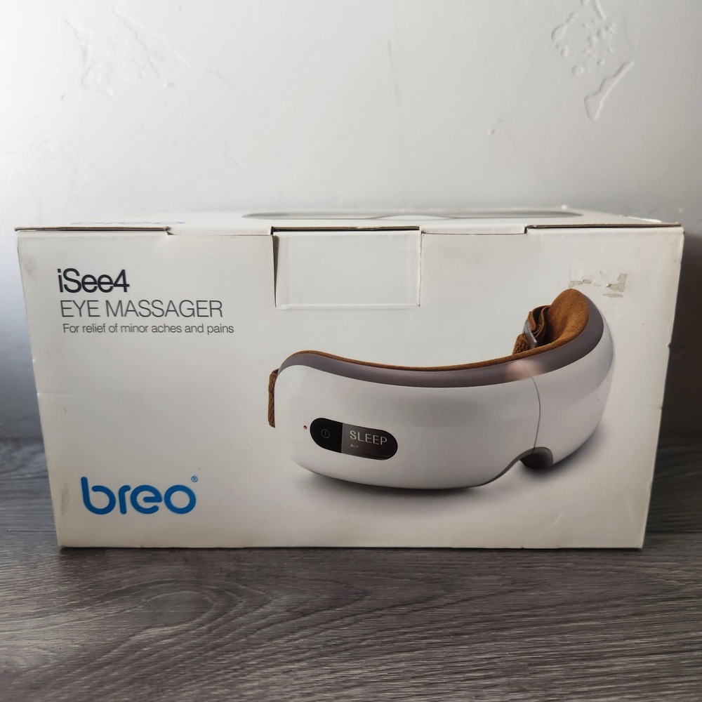Breo iSee4 Eye Massager‎ Care Relaxation Stress Relief Heated Therapy Foldable